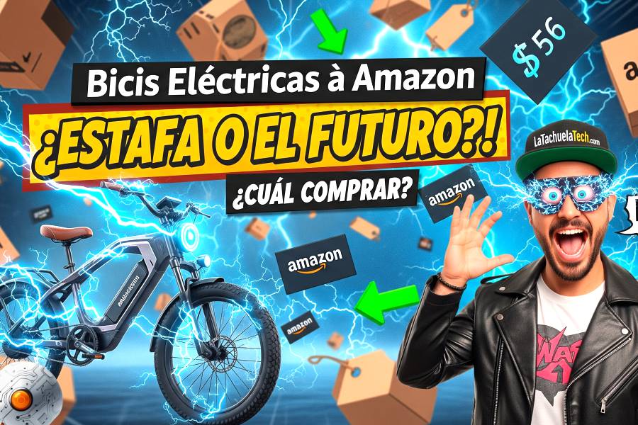 IMAGEN - LaTachuelaTech - bicicletas eléctricas en Amazon - 01