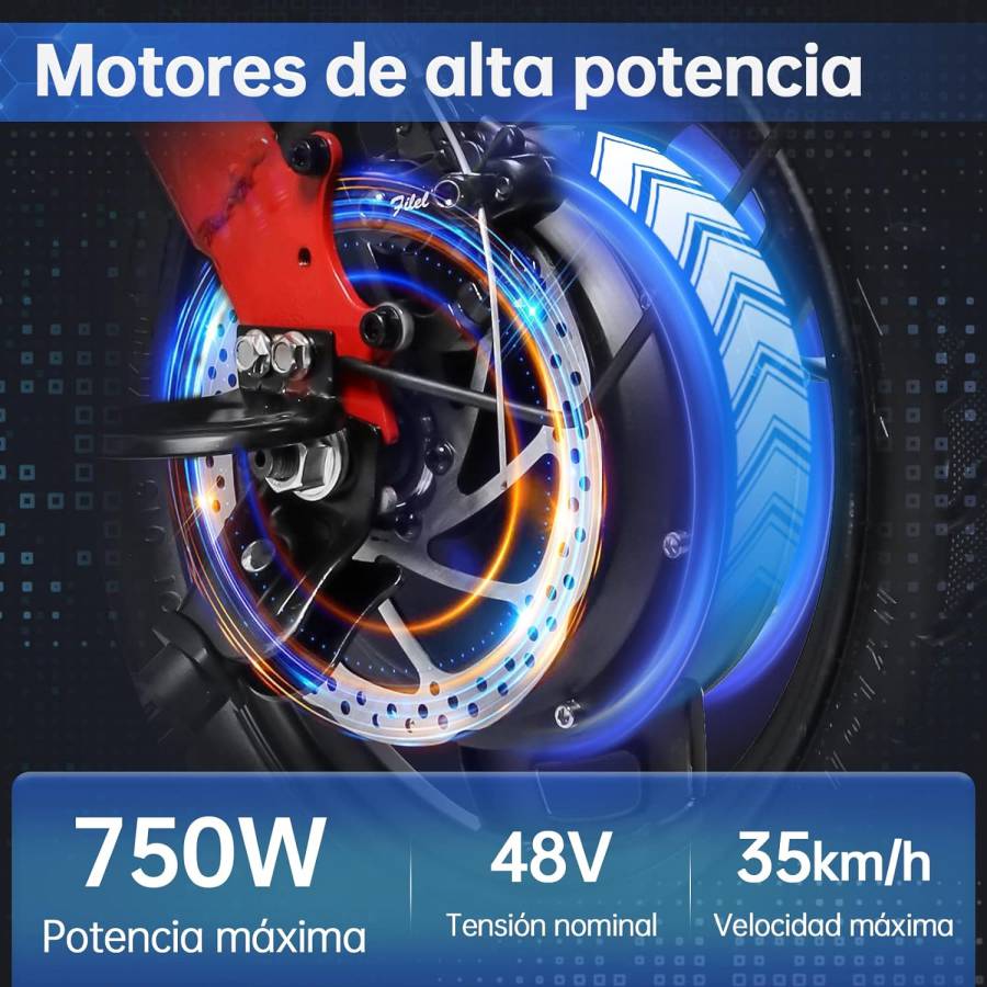 IMAGEN - LaTachuelaTech - bicicletas eléctricas en Amazon - Bici Eléctrica Amazon Más Vendida - HONEYWHALE S6-S - 10