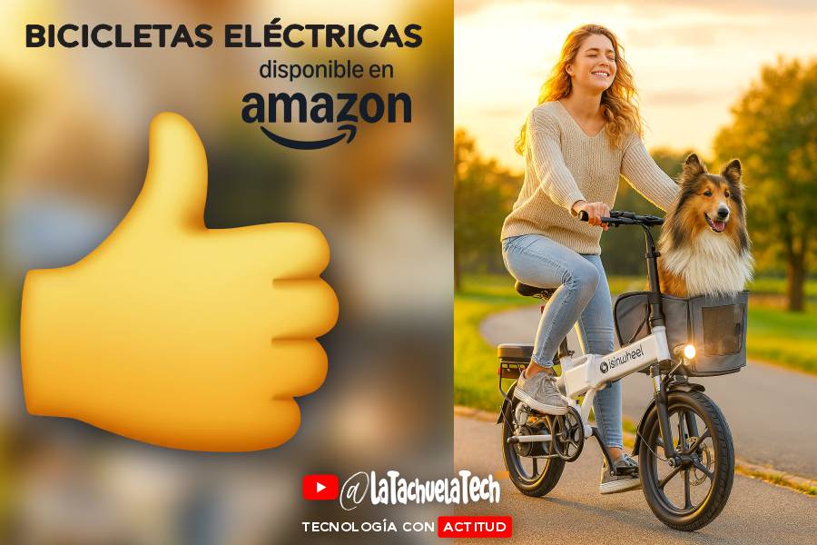 IMAGEN - LaTachuelaTech - bicicletas eléctricas en Amazon - Opinión De LaTachuelaTech com Valen La Pena Las Bicicletas Eléctricas en Amazon - 05