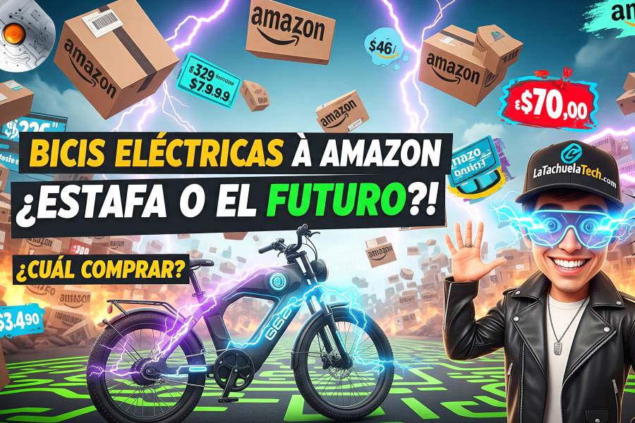 IMAGEN - LaTachuelaTech - bicicletas eléctricas en Amazon - bicicleta eléctrica plegable amazon - 05
