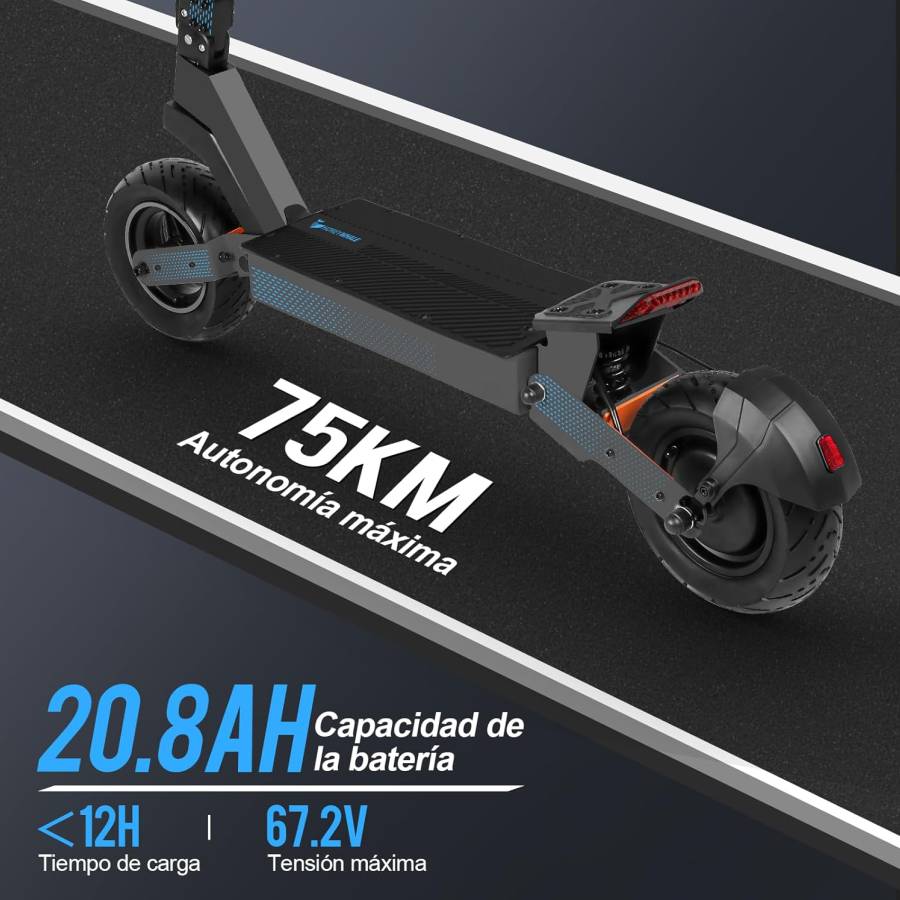 IMAGEN - LaTachuelaTech - honeywhale h4 - REVIEW - scooter honey whale - 01