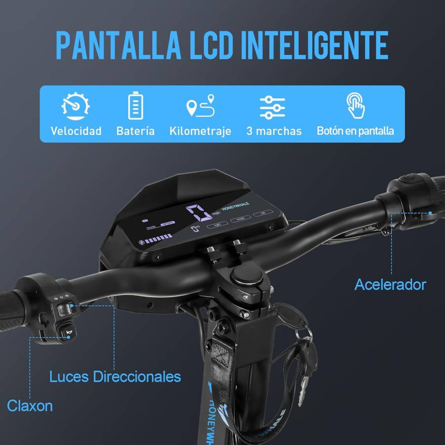 IMAGEN - LaTachuelaTech - honeywhale h4 - REVIEW - scooter todo terreno - 01