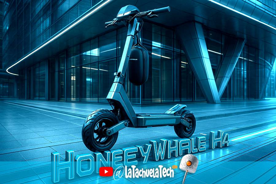 IMAGEN - LaTachuelaTech - honeywhale h4 - patín eléctrico para adultos - 05