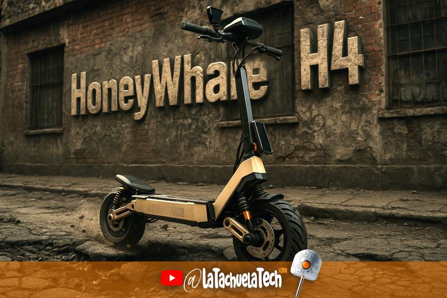 IMAGEN - LaTachuelaTech - honeywhale h4 - scooter eléctrico - 05