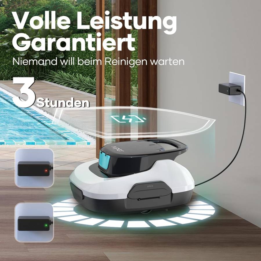 IMAGEN - LaTachuelaTech - Aiper Scuba SE - carga electrica y bateria para 90 minutos - 07