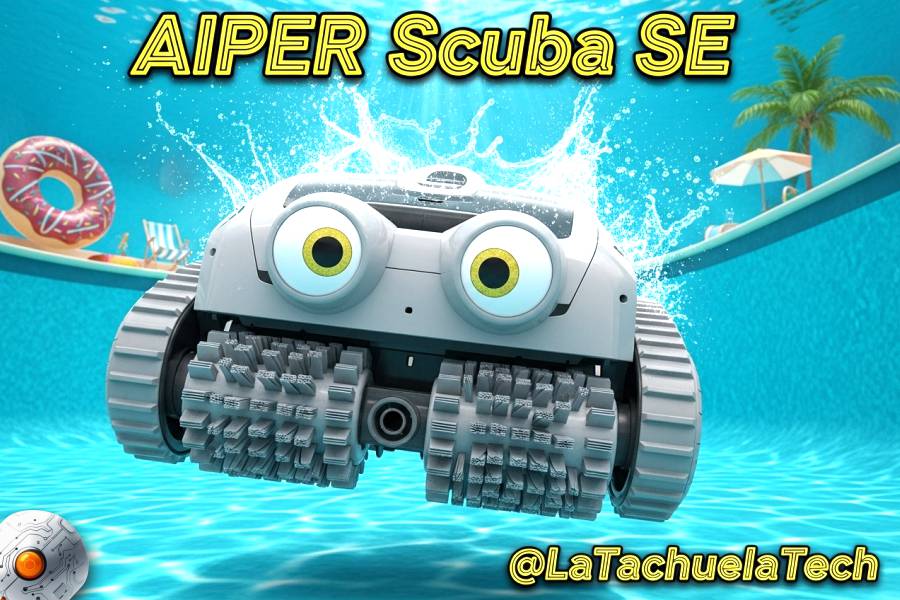 IMAGEN - LaTachuelaTech - Aiper Scuba SE - como un tanque debora basura - 07
