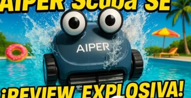 ¡El AIPER Scuba SE! 🏊♂️ ¡Llegó Para Que Te Relajes Mientras Él Trabaja Duro! 😎 8 IMAGEN - LaTachuelaTech - Aiper Scuba SE - opinion de la tachuela tech - 07