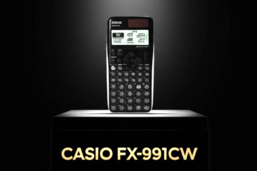 ¡La Casio Fx 991cw! ¡Más que una Calculadora, Tu Nuevo Mejor Amigo¡ ¡Que sí sabe de mates! 🤓 12 IMAGEN - LaTachuelaTech - Casio FX 991cw - La casio fx 991cw en un pedestal iluminada por un solo haz de luz en un fondo oscuro y dramático - 07