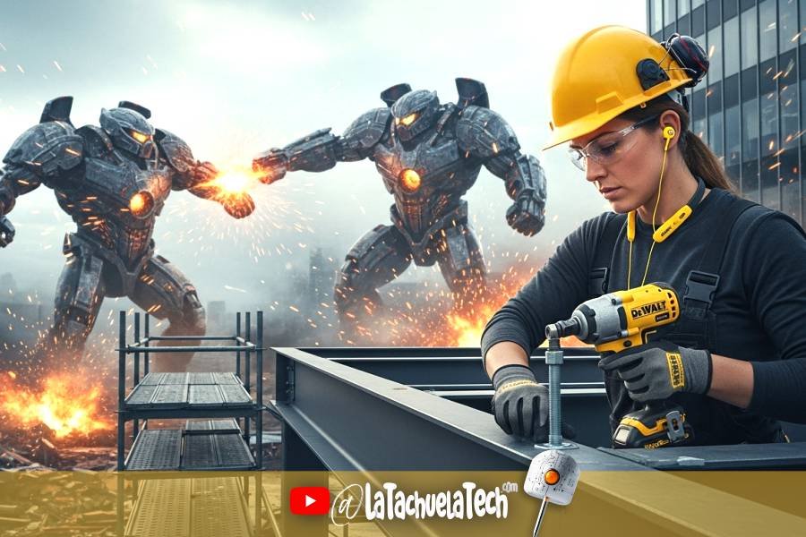 🎧 ¡Audífonos DeWalt IPX6! 🎵 ¿Música para Rudos como Chuck Norris y sus Cumbias ó Puro Marketing? 💥🤔 56 IMAGEN - LaTachuelaTech - dewalt ipx6 - Auriculares Dewalt - 09