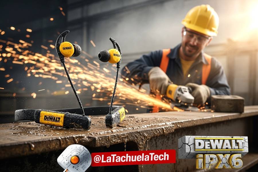 🎧 ¡Audífonos DeWalt IPX6! 🎵 ¿Música para Rudos como Chuck Norris y sus Cumbias ó Puro Marketing? 💥🤔 26 IMAGEN - LaTachuelaTech - dewalt ipx6 - Auriculares Dewalt - Beneficios - 08