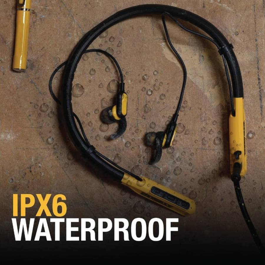 🎧 ¡Audífonos DeWalt IPX6! 🎵 ¿Música para Rudos como Chuck Norris y sus Cumbias ó Puro Marketing? 💥🤔 8 IMAGEN - LaTachuelaTech - dewalt ipx6 - Auriculares Dewalt - Características a prueba de agua - 07