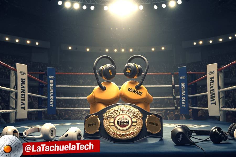 🎧 ¡Audífonos DeWalt IPX6! 🎵 ¿Música para Rudos como Chuck Norris y sus Cumbias ó Puro Marketing? 💥🤔 18 IMAGEN - LaTachuelaTech - dewalt ipx6 - Auriculares Dewalt - Comparativa Dewalt IPX6 Vs El Mundo - 07