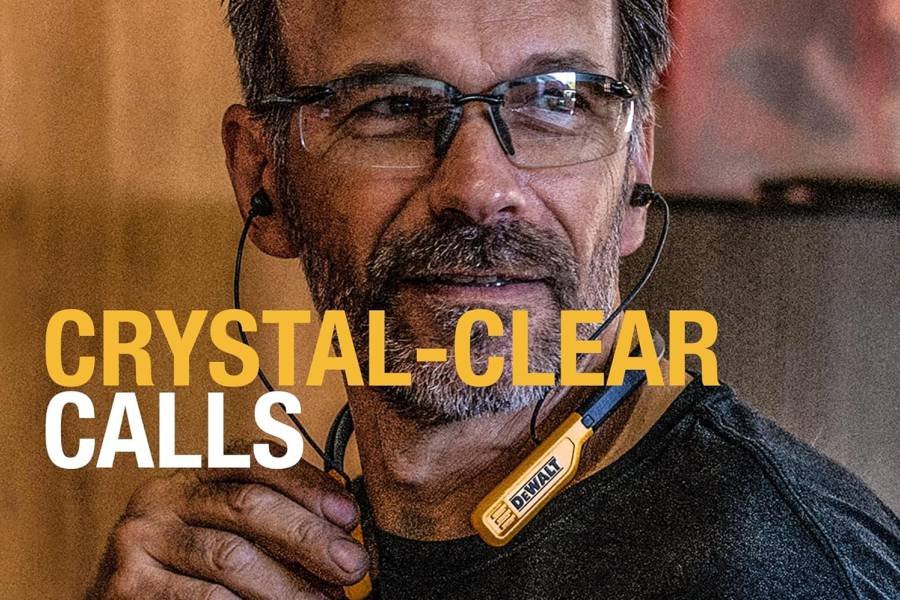 🎧 ¡Audífonos DeWalt IPX6! 🎵 ¿Música para Rudos como Chuck Norris y sus Cumbias ó Puro Marketing? 💥🤔 4 IMAGEN - LaTachuelaTech - dewalt ipx6 - Auriculares Dewalt - Crystal clear calls - 07