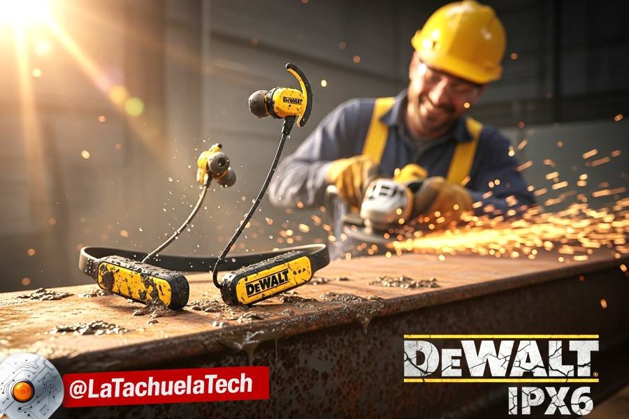 🎧 ¡Audífonos DeWalt IPX6! 🎵 ¿Música para Rudos como Chuck Norris y sus Cumbias ó Puro Marketing? 💥🤔 33 IMAGEN - LaTachuelaTech - dewalt ipx6 - Auriculares Dewalt - El Veredicto y opinión de @LaTachuelaTech - 08
