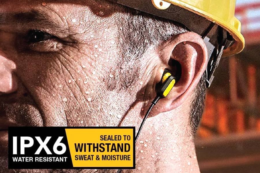 🎧 ¡Audífonos DeWalt IPX6! 🎵 ¿Música para Rudos como Chuck Norris y sus Cumbias ó Puro Marketing? 💥🤔 3 IMAGEN - LaTachuelaTech - dewalt ipx6 - Auriculares Dewalt - Sweat y water resistant - 07