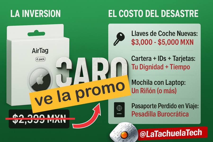 ¿Un Air Tag para Encontrarlo TODO? ¡Ni en tus sueños! Reseña Brutal 💥 24 IMAGEN - LaTachuelaTech - Air Tag - air tag apple - 07