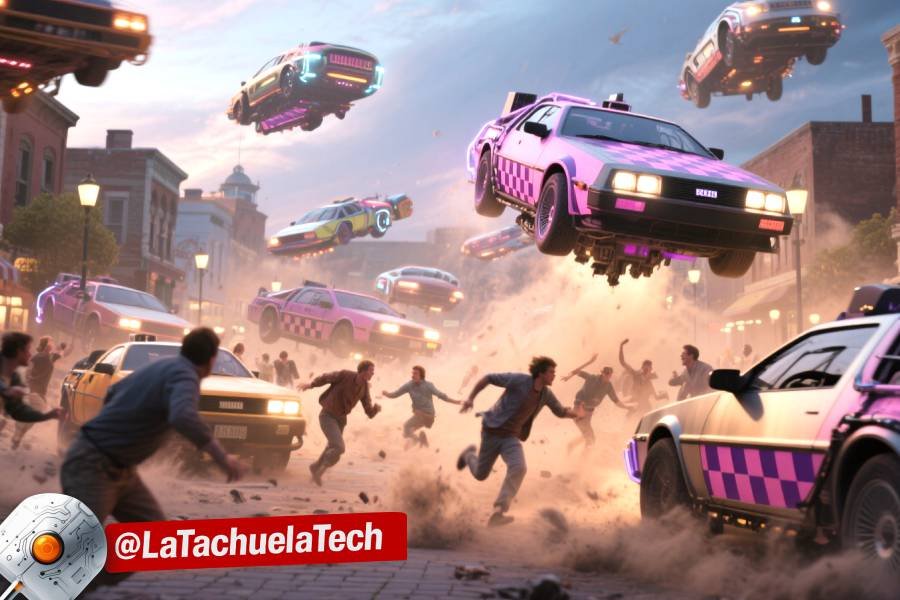 ¿Por Qué Demonios No Tenemos un 🚁 Auto Volador Todavía? 🚀 ¡La Estafa del Futuro al Descubierto! 13 IMAGEN - LaTachuelaTech - Autos Voladores - El Planeta y tus Oídos También Cuentan El Ruidazo de los Carros Voladores - 07