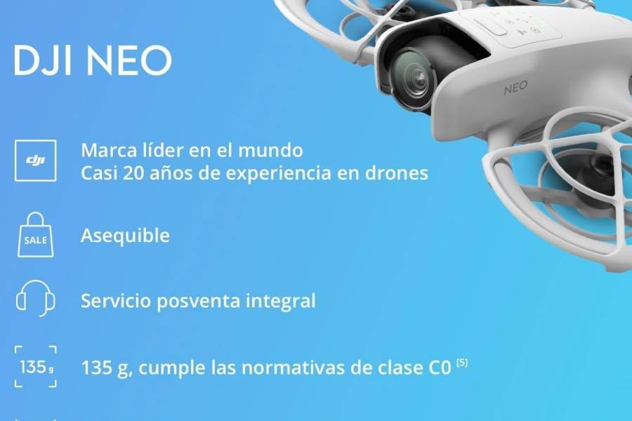 ¿Por Qué Demonios No Tenemos un 🚁 Auto Volador Todavía? 🚀 ¡La Estafa del Futuro al Descubierto! 14 IMAGEN - LaTachuelaTech - Autos Voladores - Pack DJI Neo Motion Vuela Más dron mini con cámara 4K UHD para adultos - 08
