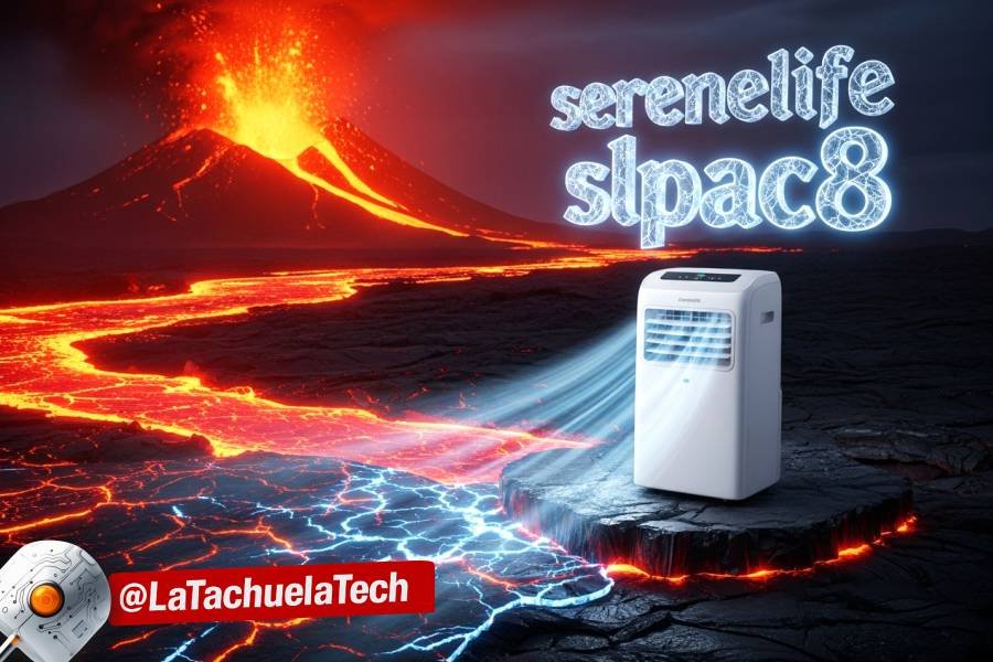 ¡Alerta Tech! 🚨 ¡Reseñamos el SereneLife SLpac8! 🐧 ¡Tu Boleto a la Antártida Personal! 8 IMAGEN - LaTachuelaTech - SereneLife SLpac8 - 07