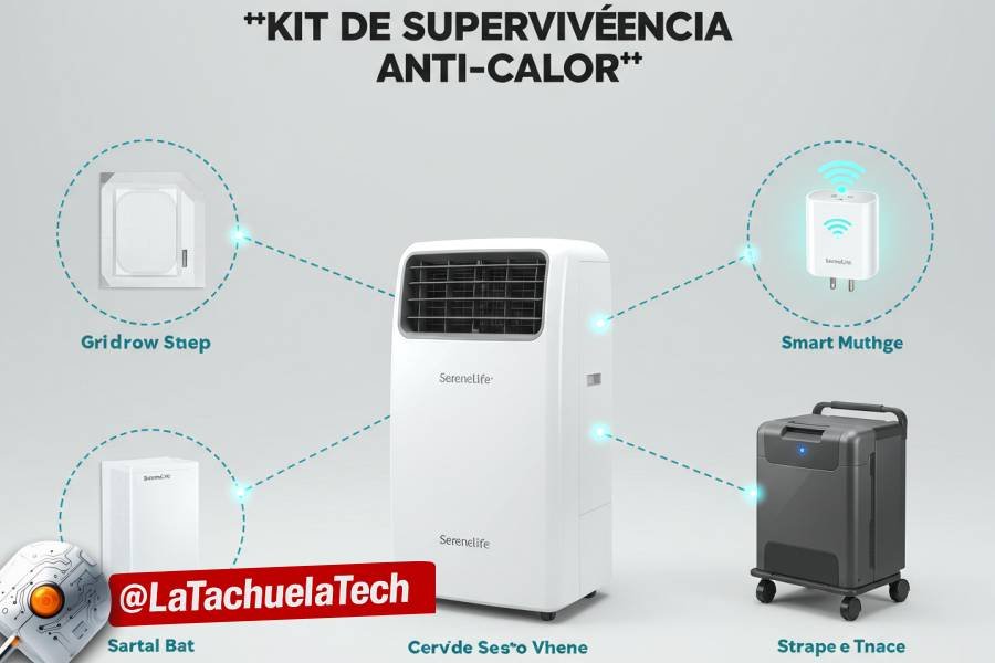 ¡Alerta Tech! 🚨 ¡Reseñamos el SereneLife SLpac8! 🐧 ¡Tu Boleto a la Antártida Personal! 36 IMAGEN - LaTachuelaTech - SereneLife SLpac8 - Potencia Tu SereneLife SLpac8 Los Mejores Accesorios para Llevar tu Pingüino al Siguiente Nivel - 07