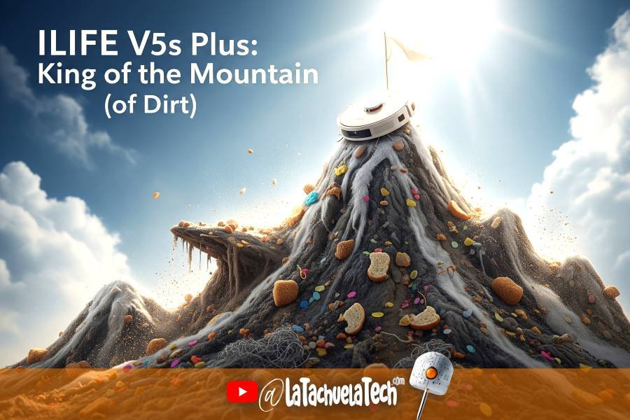 ILife V5s Plus 🛸 ¿El Gadget que te Salvará del Apocalipsis de la Mugre o un Simple Platillo Volador con ínfulas de Limpiador? 69 IMAGEN LaTachuelaTech ilife v5s plus 07