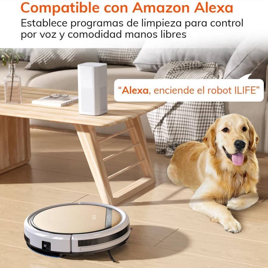 ILife V5s Plus 🛸 ¿El Gadget que te Salvará del Apocalipsis de la Mugre o un Simple Platillo Volador con ínfulas de Limpiador? 21 IMAGEN - LaTachuelaTech - ilife v5s plus - Características - compatible con Amazon alexa - 08