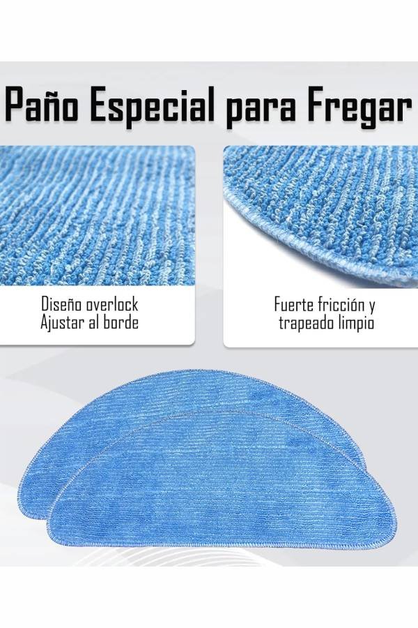 ILife V5s Plus 🛸 ¿El Gadget que te Salvará del Apocalipsis de la Mugre o un Simple Platillo Volador con ínfulas de Limpiador? 35 IMAGEN - LaTachuelaTech - ilife v5s plus - accesorios - Mopas de Microfibra Adicionales - 07