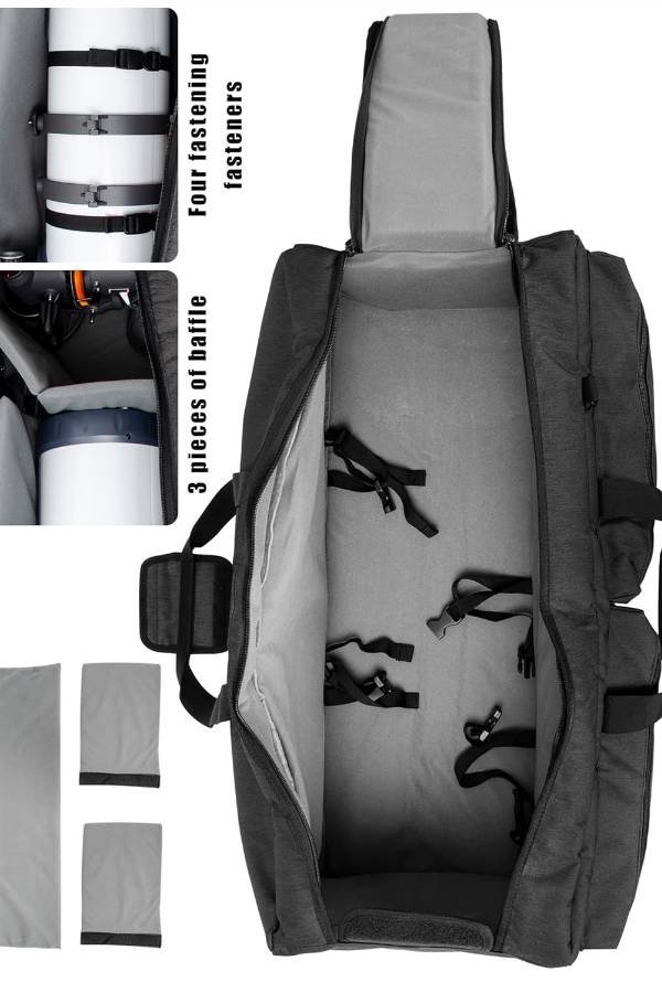 ¡El Gskyer Az90600! 👽 ¿La Herramienta Secreta de los Astrónomos Vagos? ¡Aquí lo Que Nadie te Cuenta! 💥 34 IMAGEN - LaTachuelaTech - Gskyer Telescopio AZ90600 - Accesorios - Bolsa de transporte acolchada para telescopio - 07