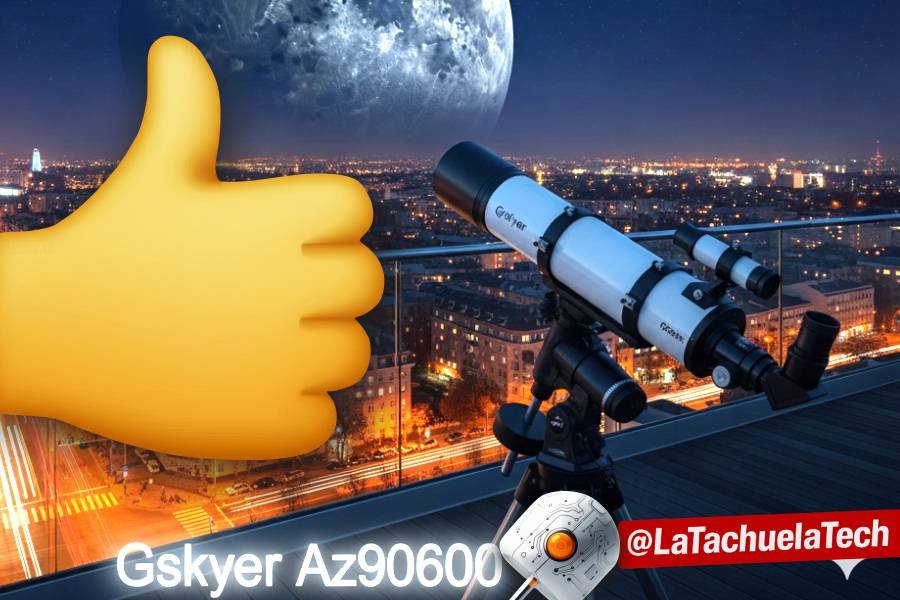 ¡El Gskyer Az90600! 👽 ¿La Herramienta Secreta de los Astrónomos Vagos? ¡Aquí lo Que Nadie te Cuenta! 💥 41 IMAGEN - LaTachuelaTech - Gskyer Telescopio AZ90600 - Opinión - 08
