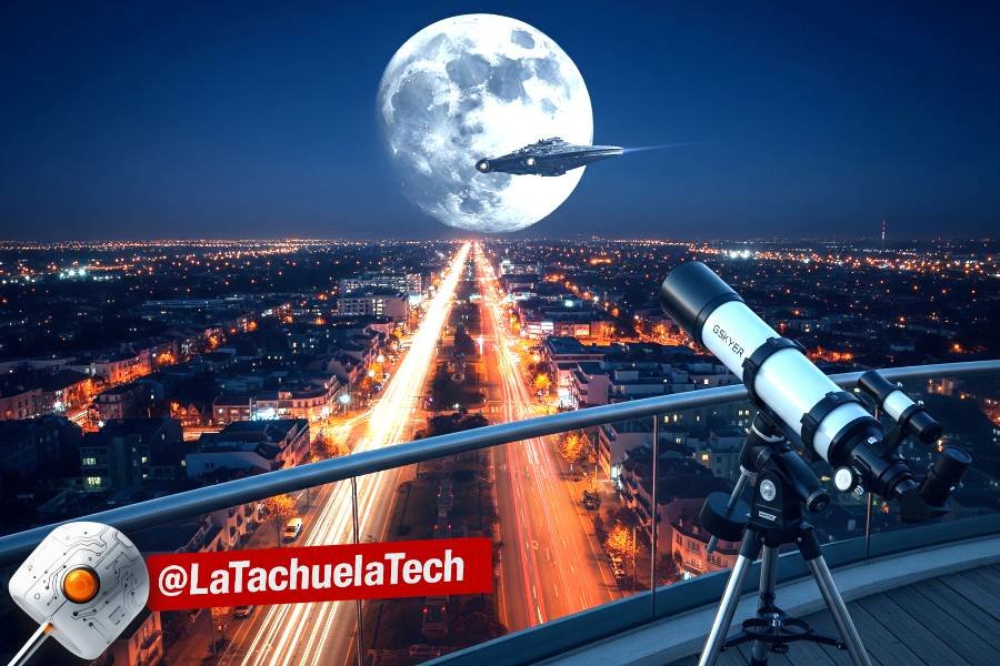 ¡El Gskyer Az90600! 👽 ¿La Herramienta Secreta de los Astrónomos Vagos? ¡Aquí lo Que Nadie te Cuenta! 💥 23 IMAGEN - LaTachuelaTech - Gskyer Telescopio AZ90600 - opinión - 07