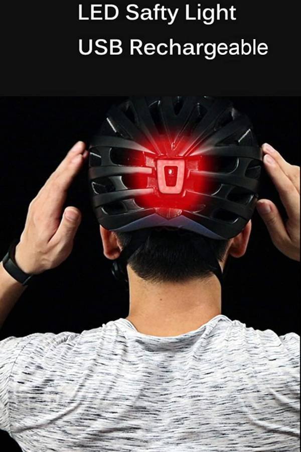 ¿Un Patín Eléctrico? ¡No! Es el HONEYWHALE T4B SCOOTER ELÉCTRICO 🤘 ¡Tu Pasaporte a la Libertad! 32 IMAGEN - LaTachuelaTech - HoneyWhale T4b Scooter Eléctrico - accesorios - Shinmax Casco Bicicleta con Luz Carga USB y Visera Magnéticas Desmontables Protección UV - 07