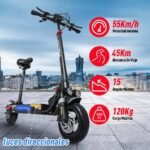 ¿Un Patín Eléctrico? ¡No! Es el HONEYWHALE T4B SCOOTER ELÉCTRICO 🤘 ¡Tu Pasaporte a la Libertad! 56 IMAGEN - LaTachuelaTech - HoneyWhale T4b Scooter Eléctrico - características - 07