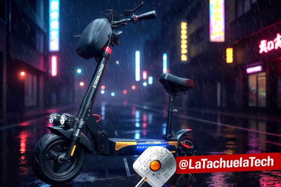 ¿Un Patín Eléctrico? ¡No! Es el HONEYWHALE T4B SCOOTER ELÉCTRICO 🤘 ¡Tu Pasaporte a la Libertad! 16 IMAGEN - LaTachuelaTech - HoneyWhale T4b Scooter Eléctrico - características - honey whale t4b características - 07