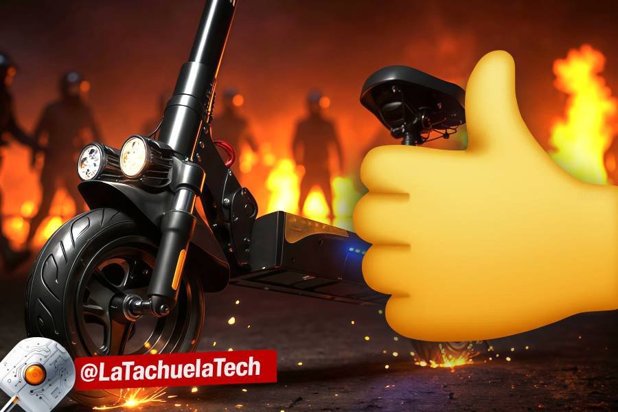 ¿Un Patín Eléctrico? ¡No! Es el HONEYWHALE T4B SCOOTER ELÉCTRICO 🤘 ¡Tu Pasaporte a la Libertad! 41 IMAGEN - LaTachuelaTech - HoneyWhale T4b Scooter Eléctrico - opinión - 07