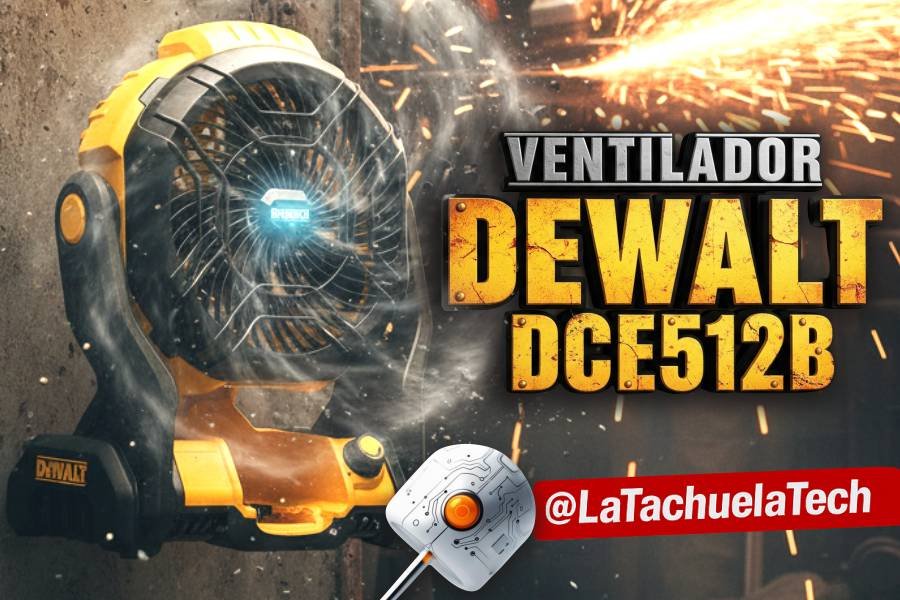 ¡El Ventilador DeWalt Dce512b! 😎 ¡El Gadget que te Hará Decir! "¡Claro, lo NECESITABA!" 15 IMAGEN - LaTachuelaTech - dewalt dce512b - variable speed control - 08