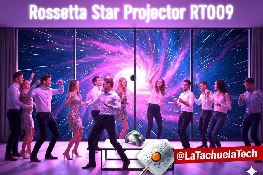 ¡El Rossetta Star Projector RT009! ✨ ¡El Fin del Aburrimiento en tu Cuarto! 😉 13 IMAGEN - LaTachuelaTech - rossetta star projector rt009 - 13