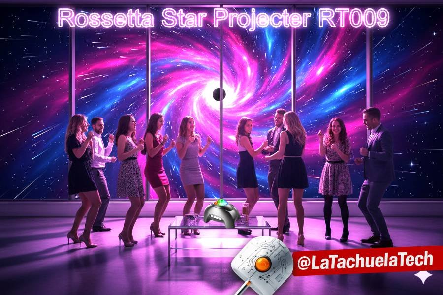 ¡El Rossetta Star Projector RT009! ✨ ¡El Fin del Aburrimiento en tu Cuarto! 😉 15 IMAGEN - LaTachuelaTech - rossetta star projector rt009 - 15