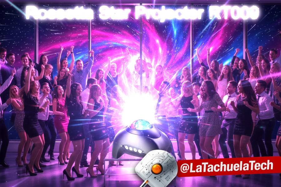 ¡El Rossetta Star Projector RT009! ✨ ¡El Fin del Aburrimiento en tu Cuarto! 😉 35 IMAGEN - LaTachuelaTech - rossetta star projector rt009 - accesorios - 07