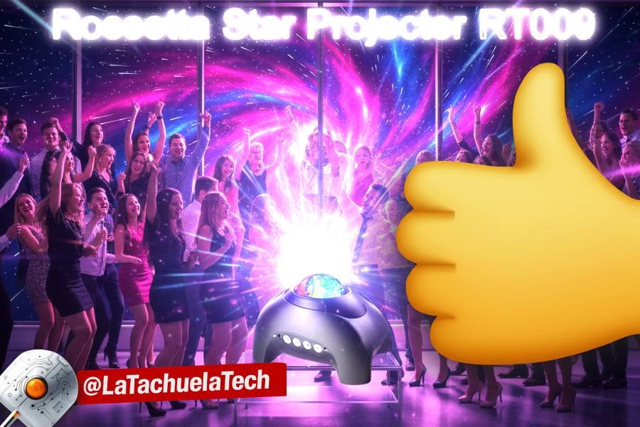 ¡El Rossetta Star Projector RT009! ✨ ¡El Fin del Aburrimiento en tu Cuarto! 😉 41 IMAGEN - LaTachuelaTech - rossetta star projector rt009 - opinión - 08