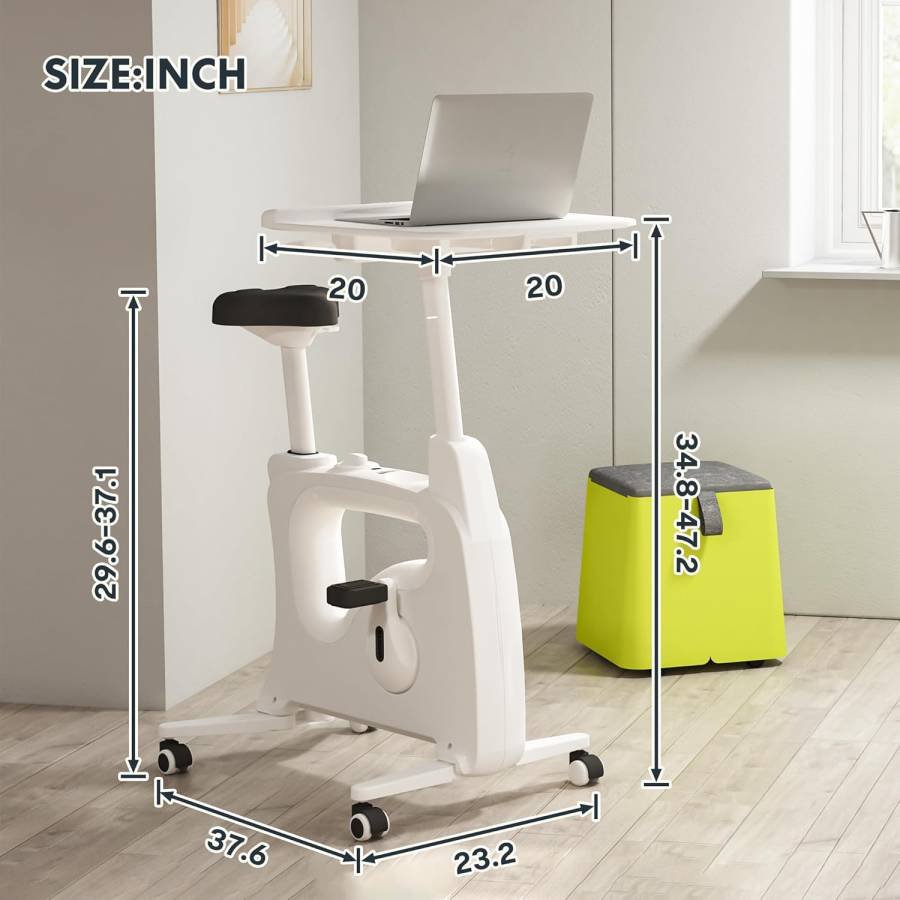 🚴♂️ FLEXISPOT V9 ¡La Máquina Que Trabaja Tus Piernas Mientras Tú Mueves Millones! (O VES MEMES... A SEGÚN) 🤑🦵 21 IMAGEN - LaTachuelaTech - flexispot v9 - características - medidas como bicicleta 3 en 1 - 07